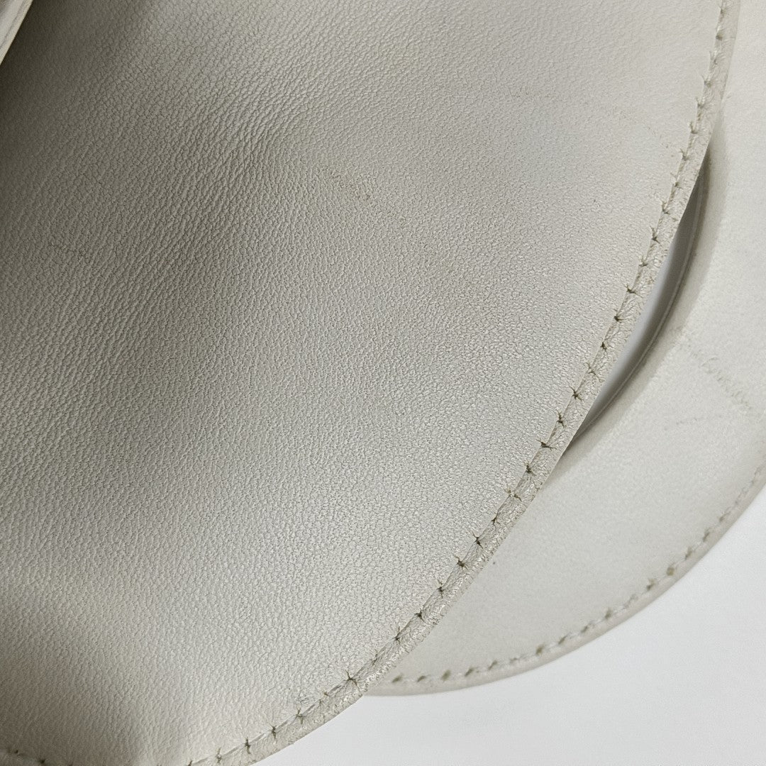 Lady Dior Mini Cannage Lambskin White
