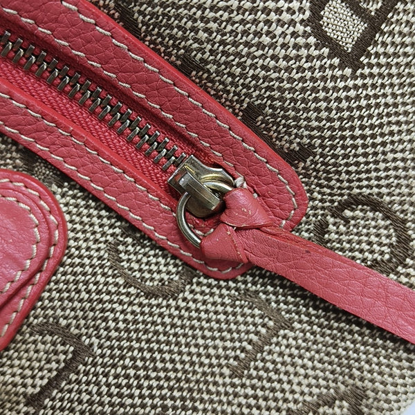 Fabric Tote Bag Brown