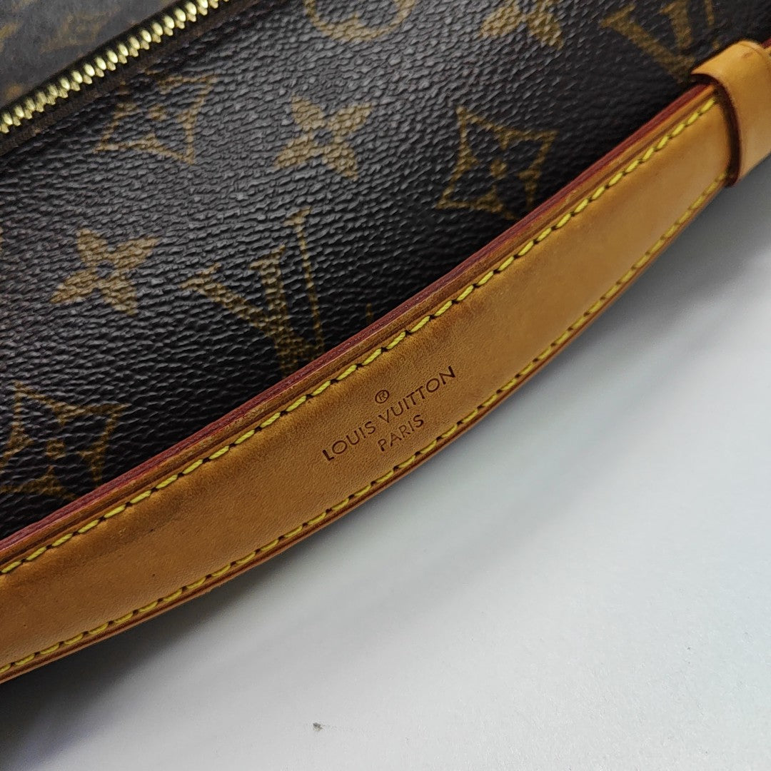 MÉTIS MM Monogram Coated Canvas Brown