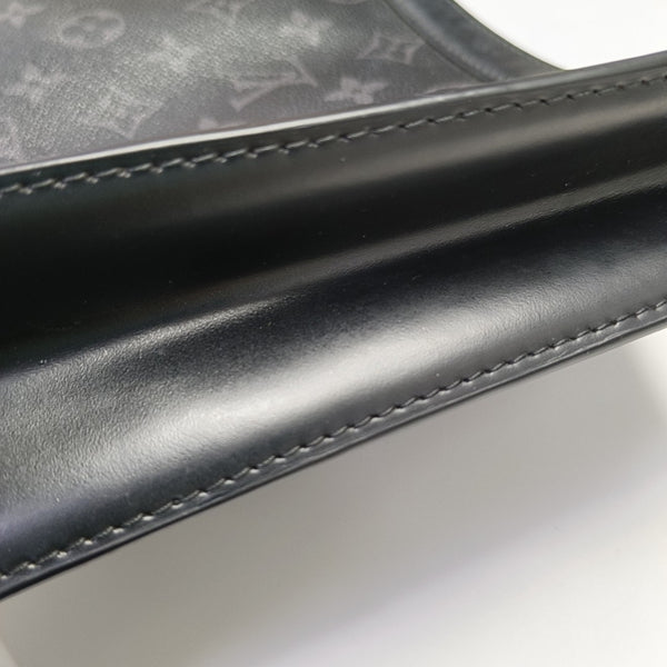 Pochette Voyag MM Monogram Coated Canvas Black