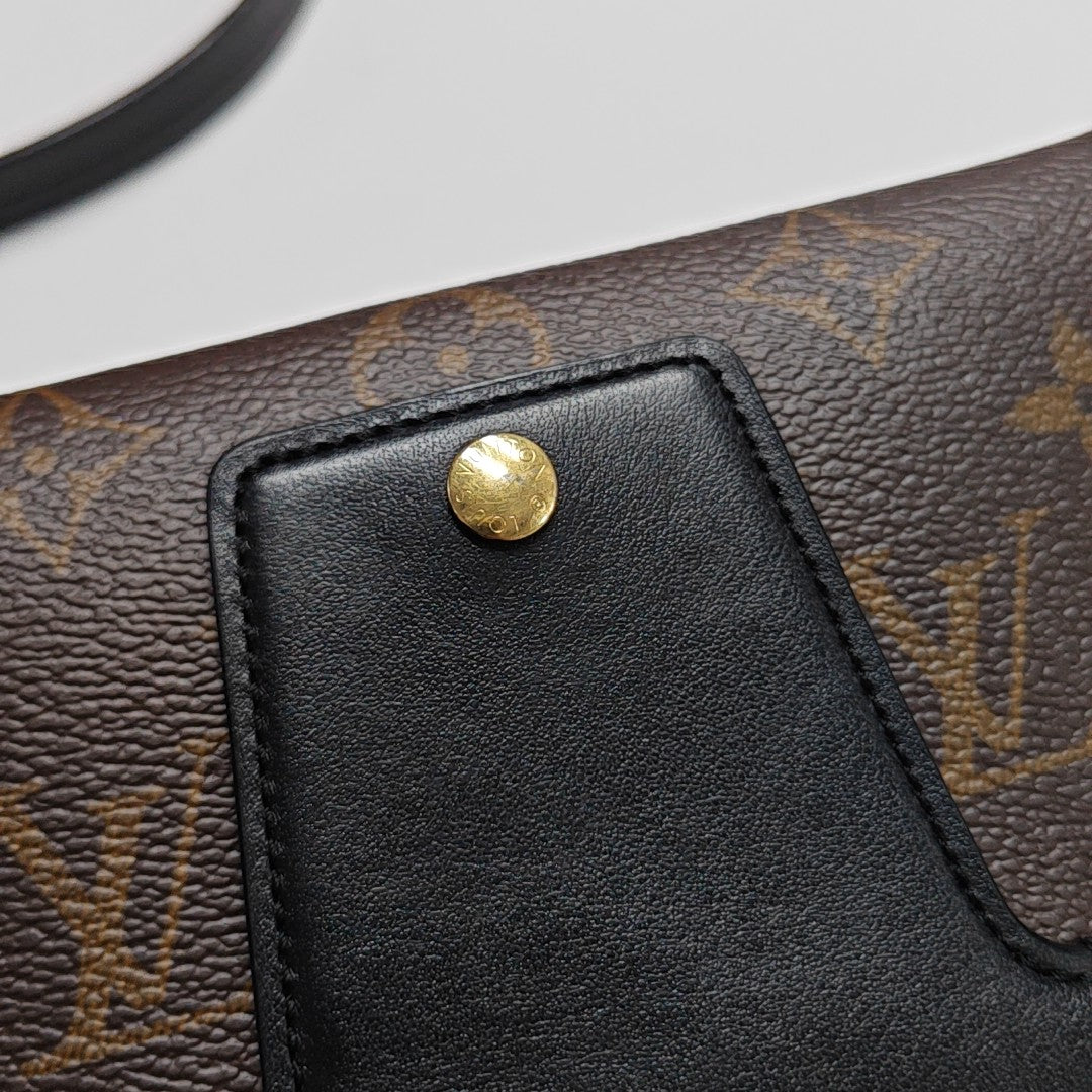 PADLOCK Monogram Coated Canvas Brown