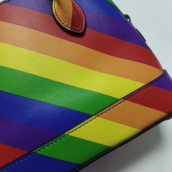 Top Handle Calfskin Multicolor