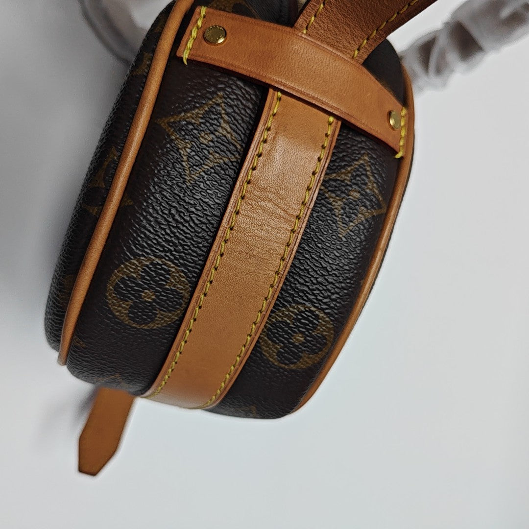 BOITE CHAPEAU PM Monogram Coated Canvas Brown