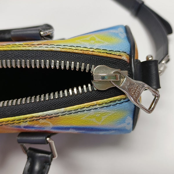 Authenticated pre-owned  KEEPALL Nano Monogram Coated Canvas Multicolor - Shoulder Bag at Looply