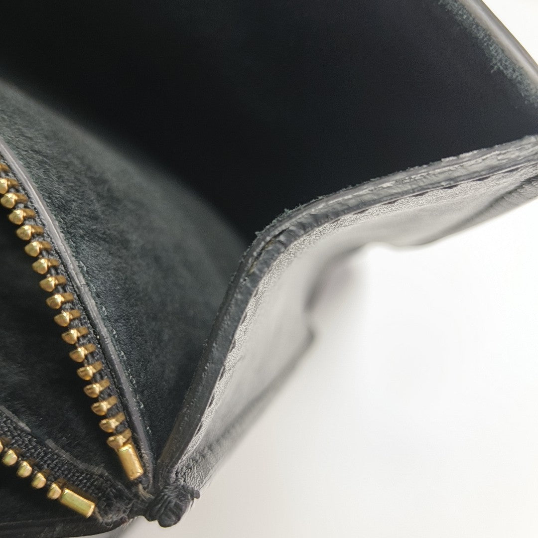 Calfskin Shoulder Bag Black