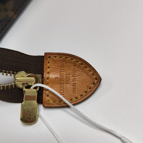 TOILET POCKET 26 Monogram Coated Canvas Brown