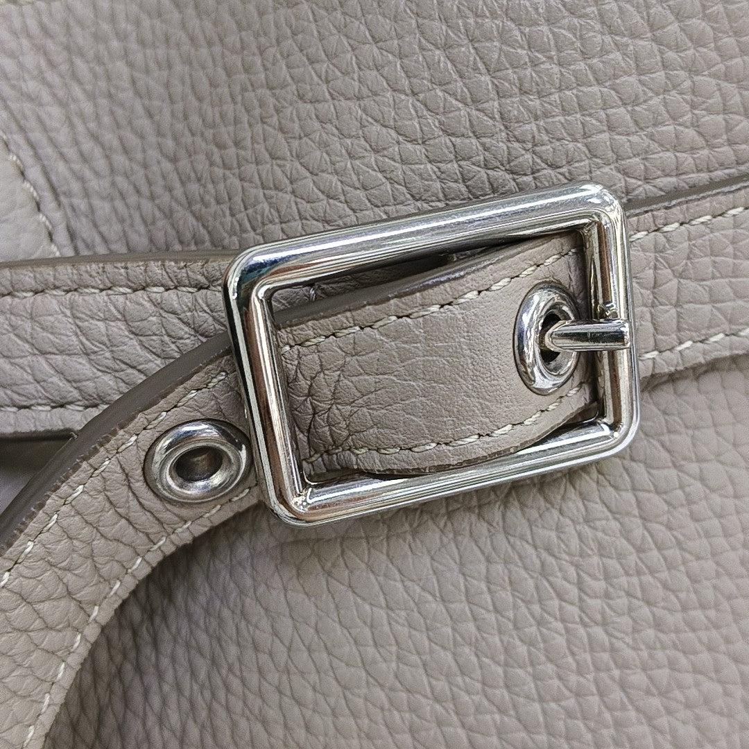 BIG BAG Nano Calfskin Gray