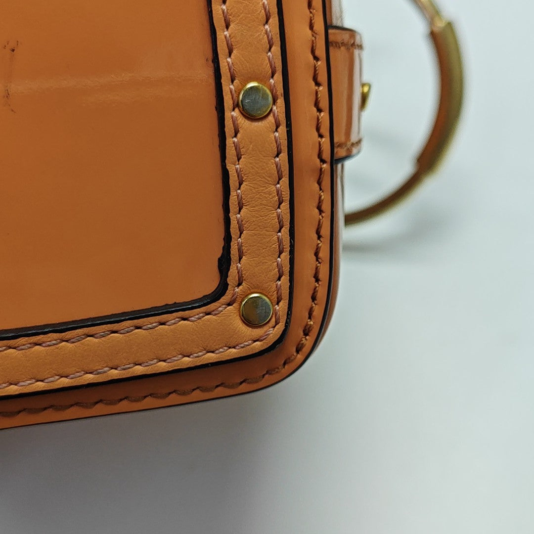 Roy Calfskin Orange