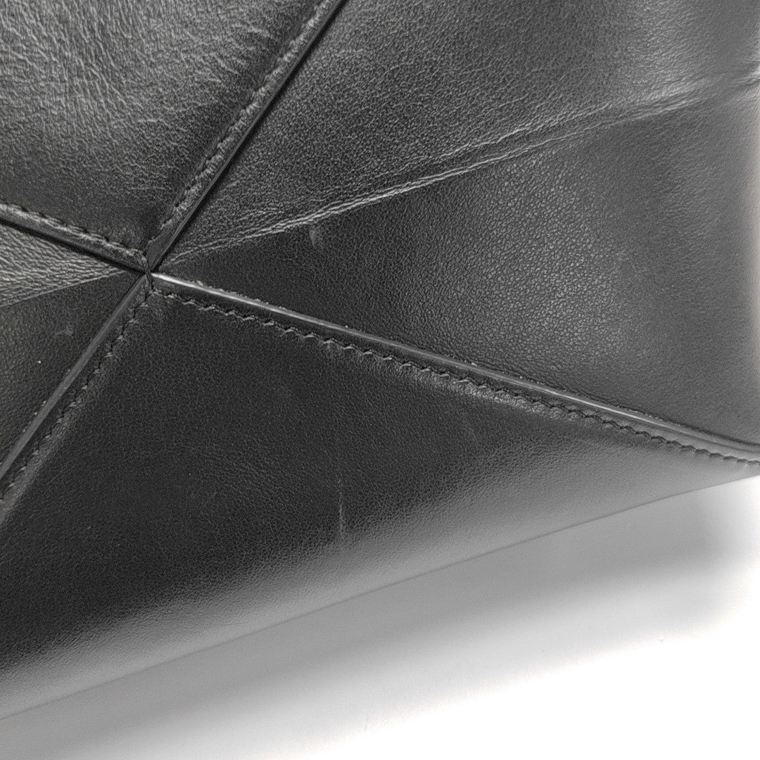 Origami Ala Quilted Lambskin Black