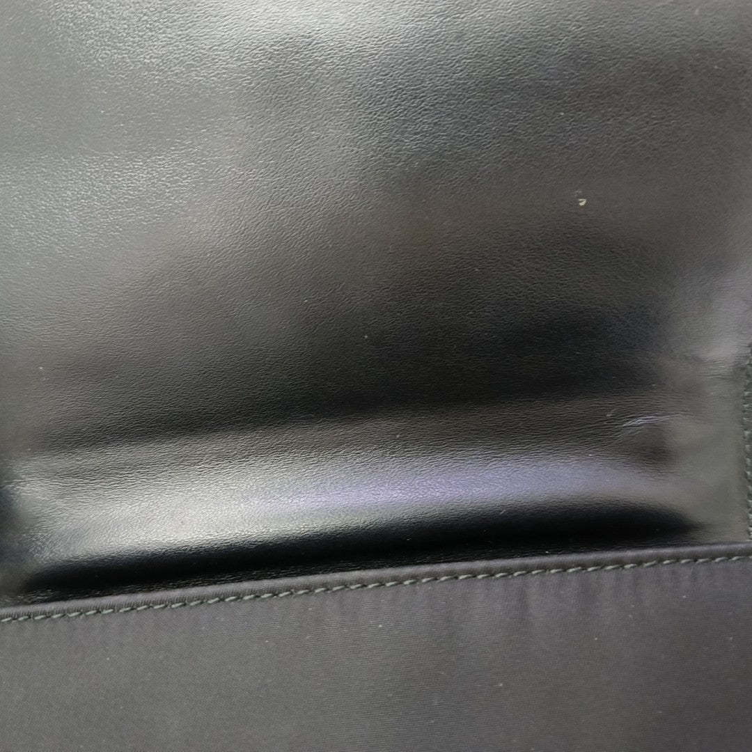 Calfskin Shoulder Bag Black