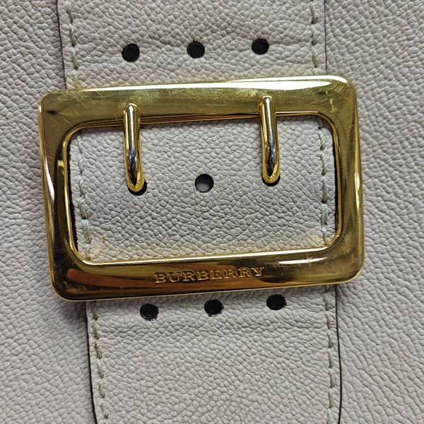 Buckle Calfskin Beige
