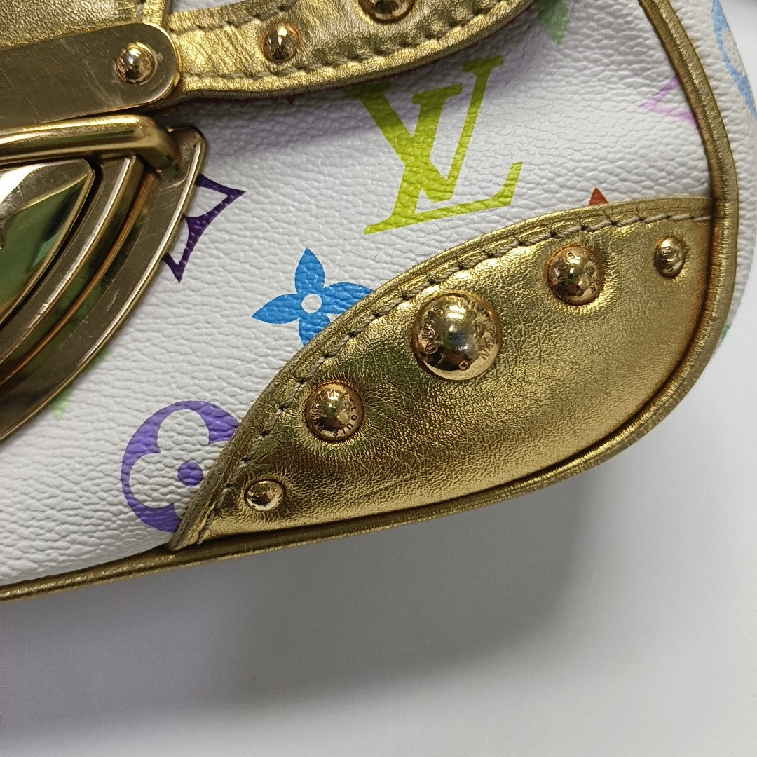 LV × TM MARILYN Monogram Coated Canvas White