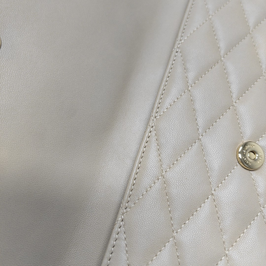 SADE Quilted Lambskin Beige