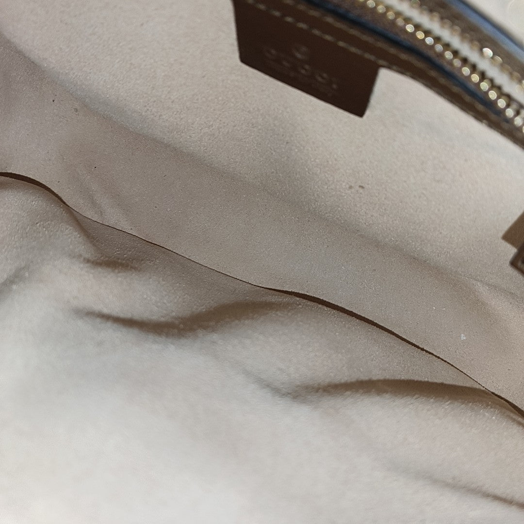 Horsebit 1955 Pequeño Lona Revestida Beige
