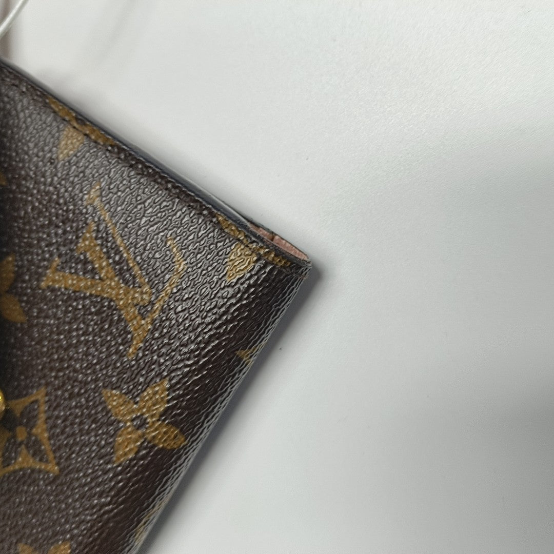 VICTORINE Monogram Coated Canvas Brown Wallet