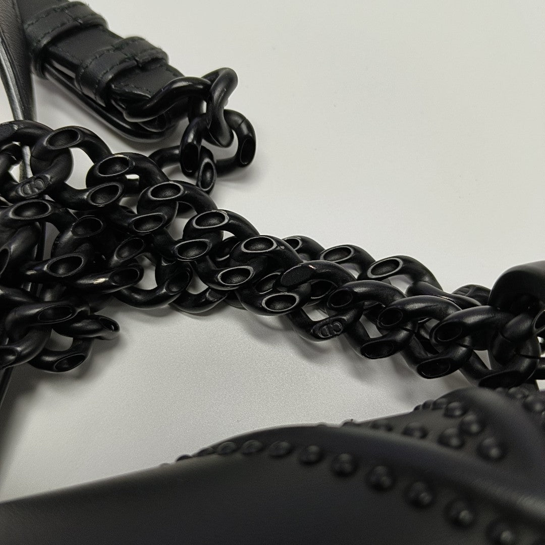 Diorama Medium Calfskin Black