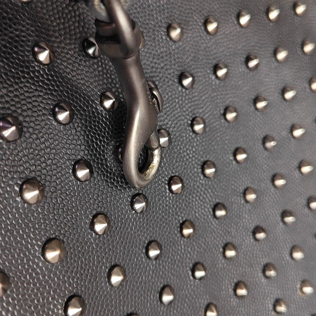 SAC DE JOUR Piel de becerro negra