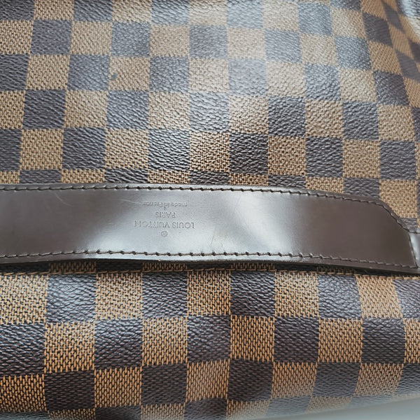 SHELTON MM Damier Ebene Coated Canvas Brown
