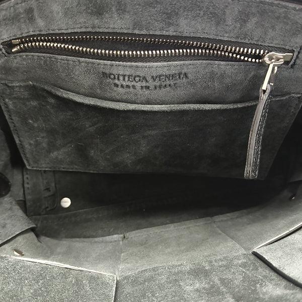 Calfskin Shoulder Bag Black