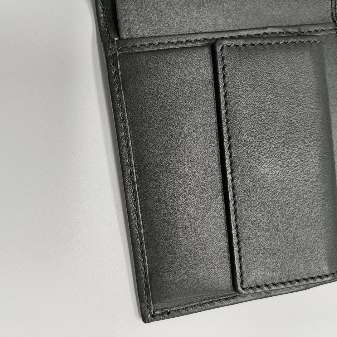 Calfskin Wallet Gray