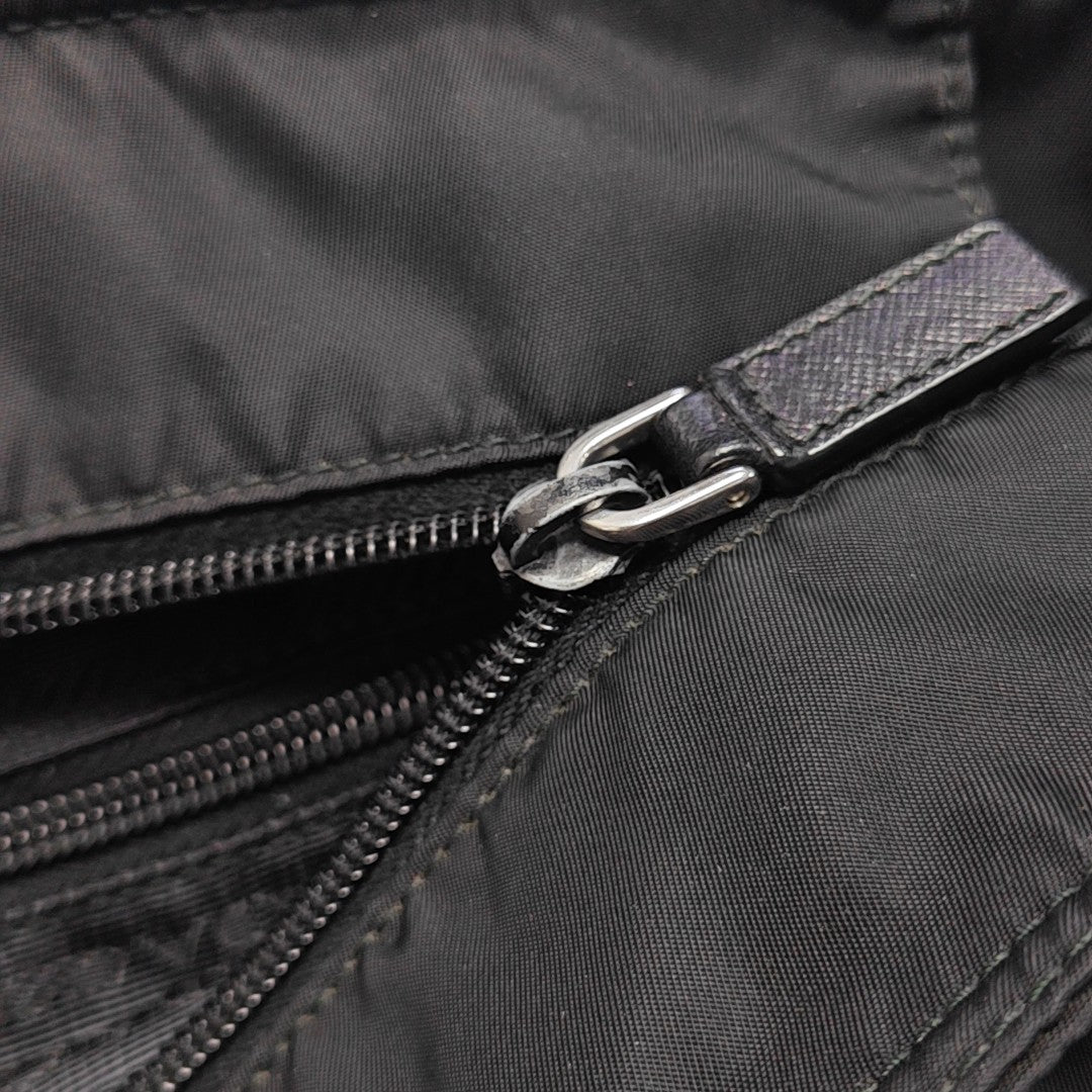 Nylon Tote Bag Black