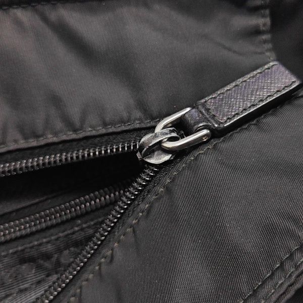 Nylon Tote Bag Black