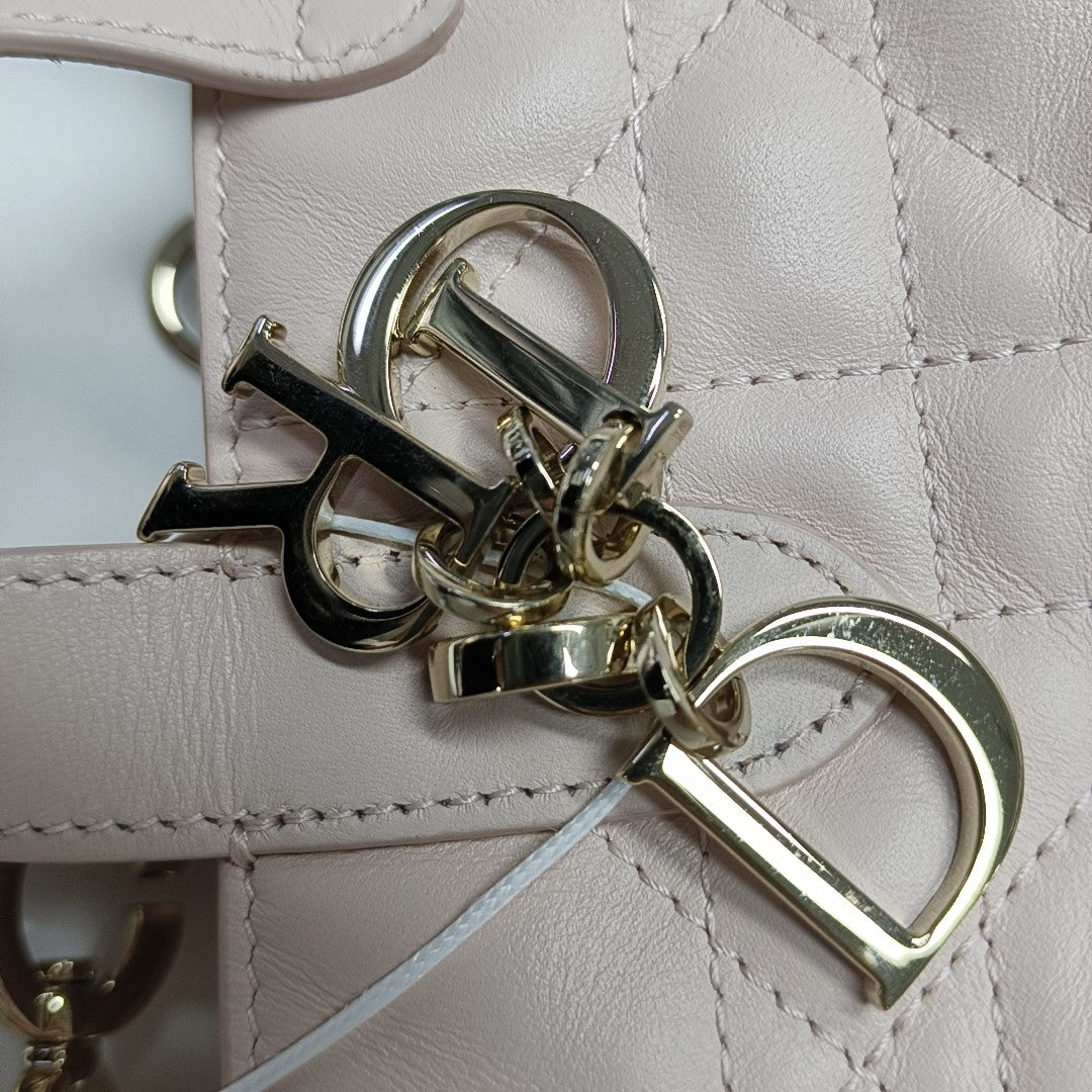 Toujours Nano Cannage Calfskin Pink