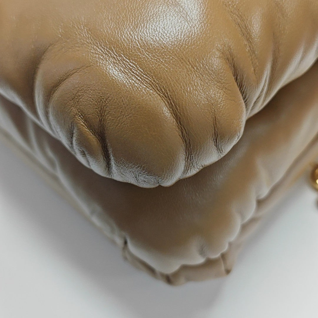 Puffer Goya Lambskin Brown