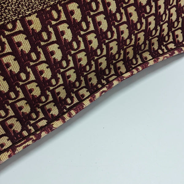 Book Tote Large Oblique Canvas Red
