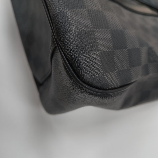 TADAO MM Damier Graphite Coated Canvas Gray