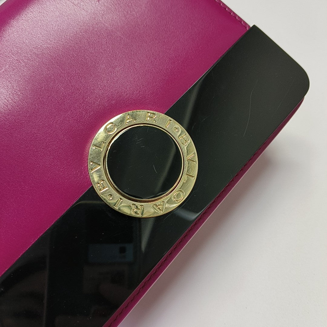 BVLGARI Calfskin Red