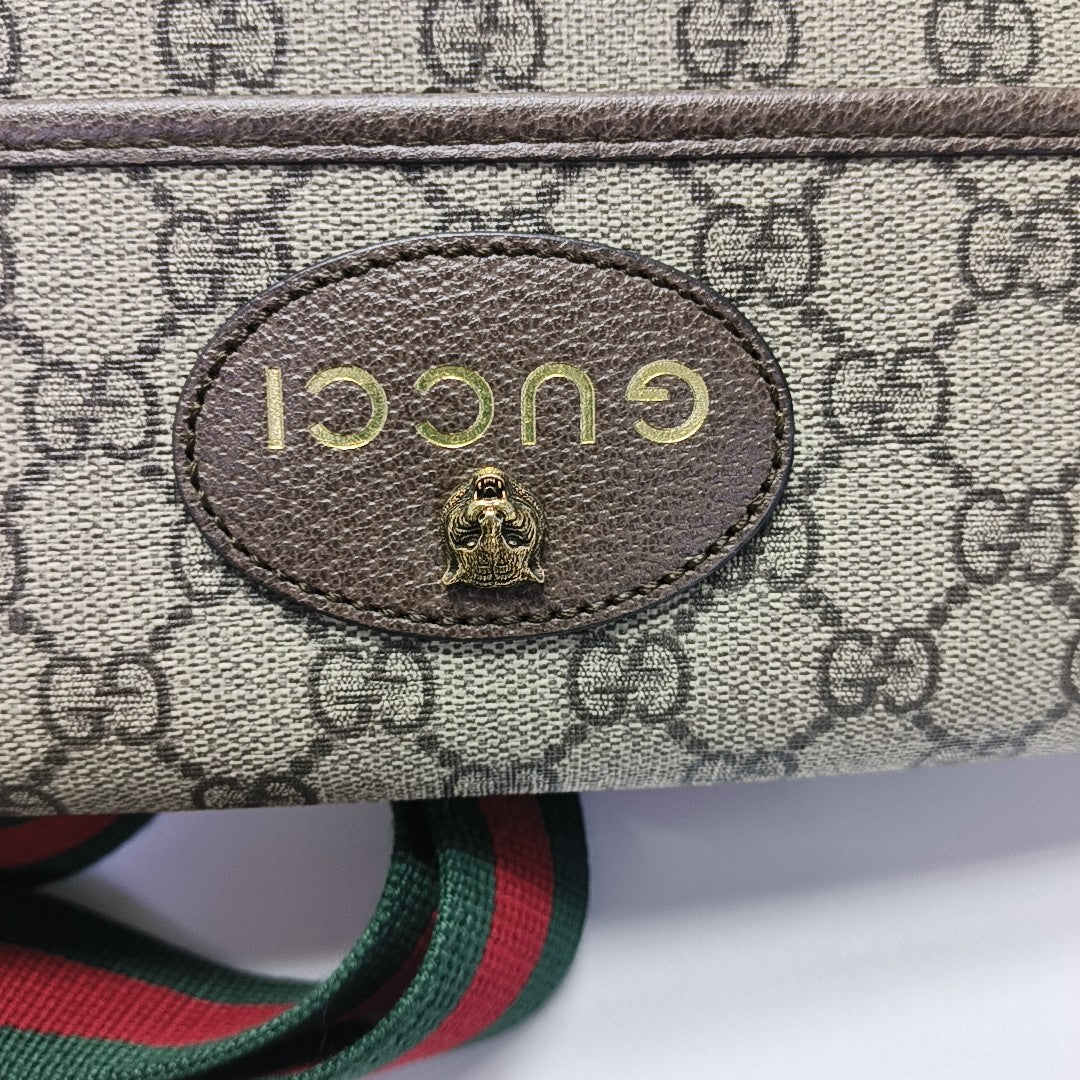 Neo Vintage Monogram Coated Canvas Beige