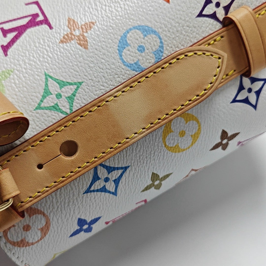 LV × TM ALL IN BB Monogram Coated Canvas White