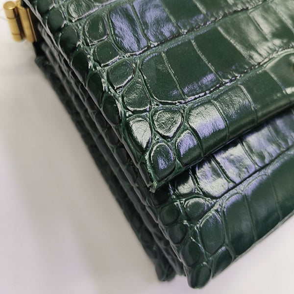TRIPLET Calfskin Green