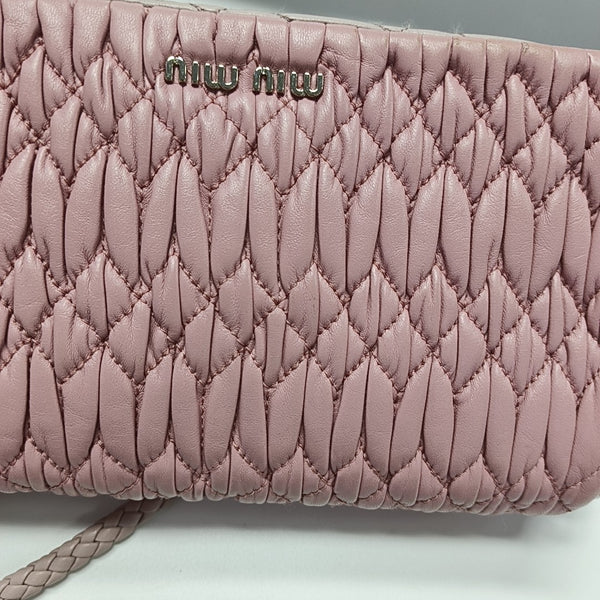 Crystal Quilted Lambskin Red