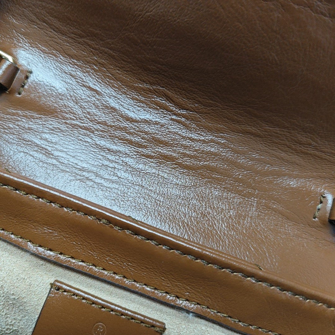 GG Marmont Mini Quilted Calfskin Brown