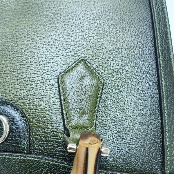 Diana Medium Calfskin Green