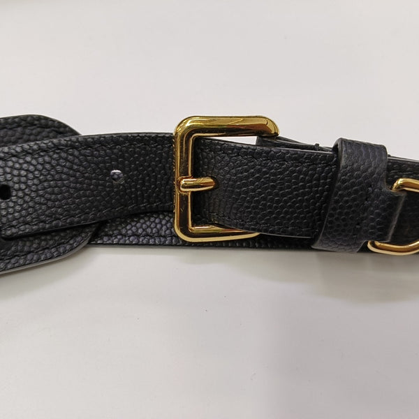 TRUNK Monogram Calfskin Black