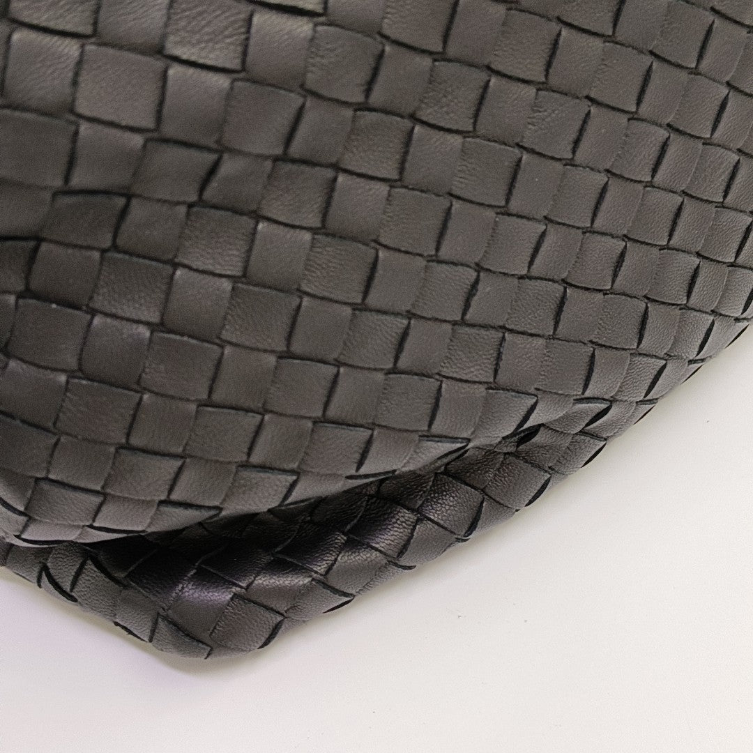 Lambskin Shoulder Bag Black