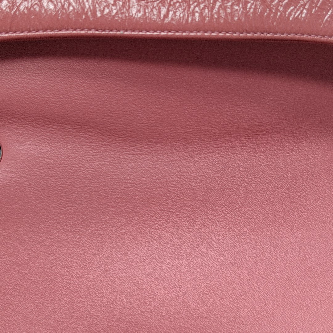 Quilted Calfskin Shoulder Bag Pink