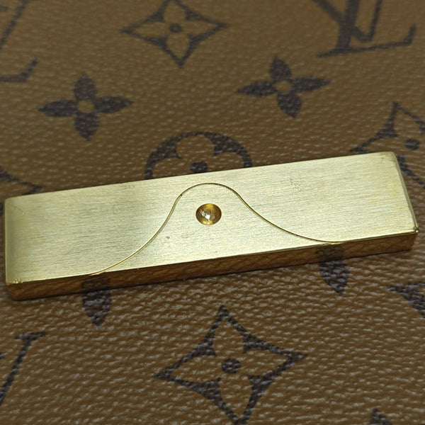 DAUPHINE Mini Monogram Coated Canvas Brown