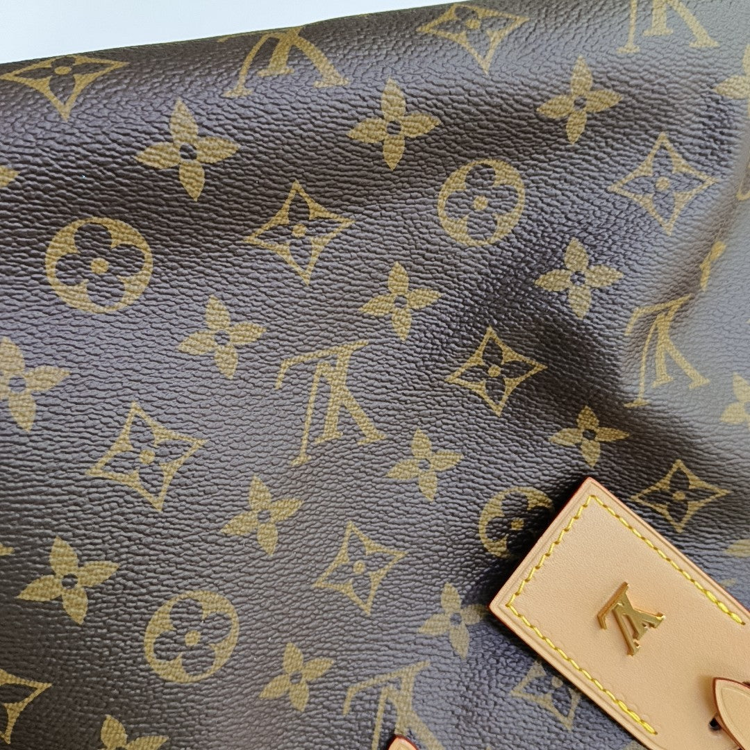 CARRYALL PM Monogram Coated Canvas Brown