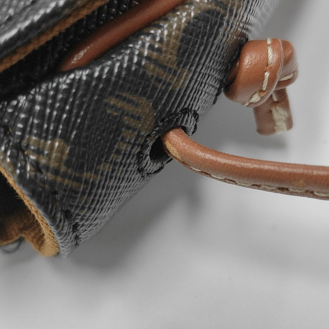 TRIANGLE Coated Canvas Brown