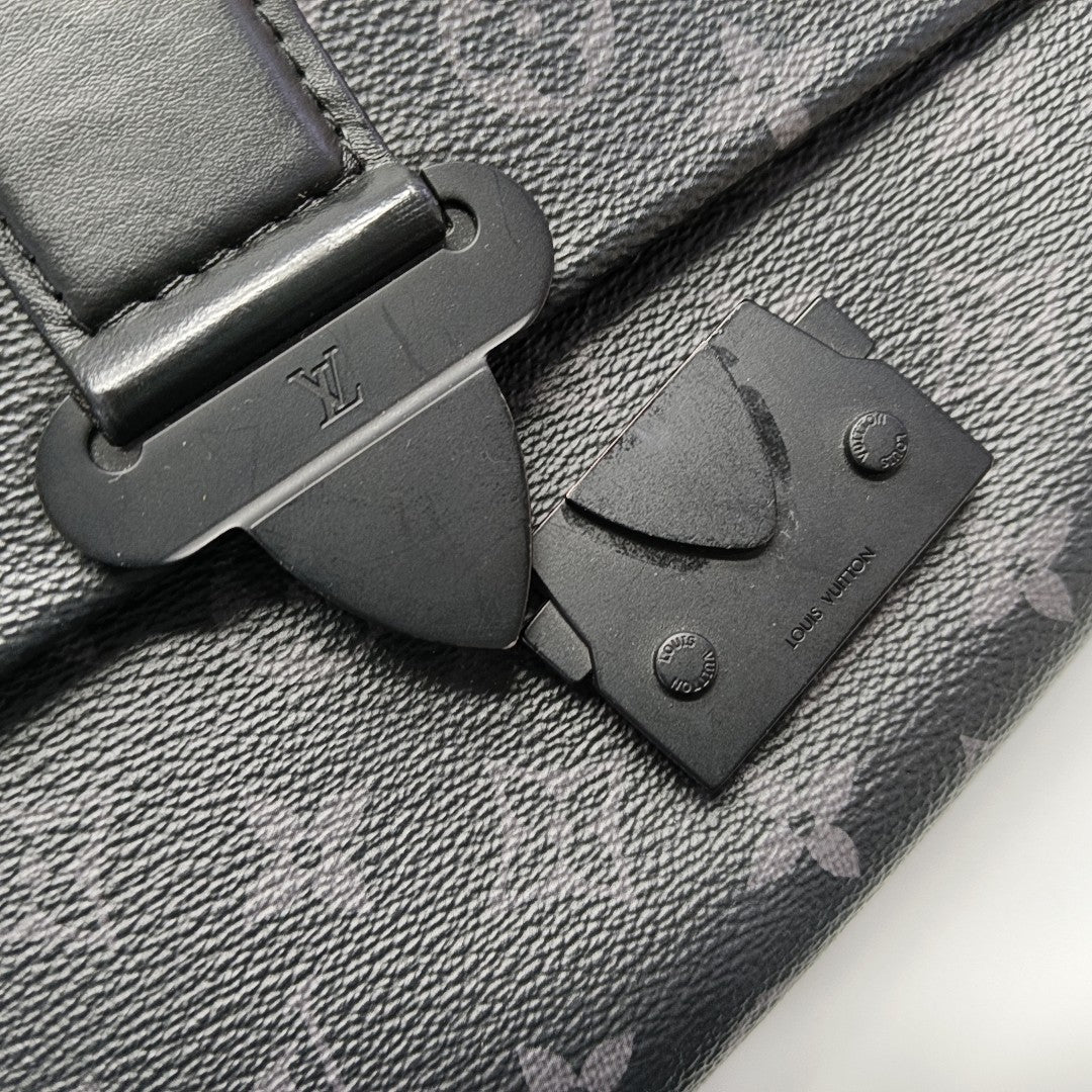 S-CAPE Monogram Coated Canvas Black