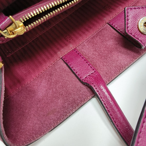 2 Jours Medium Calfskin Red