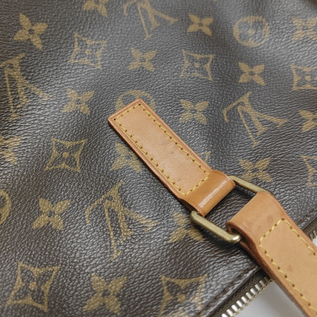 PIANO Monogram Coated Canvas Brown
