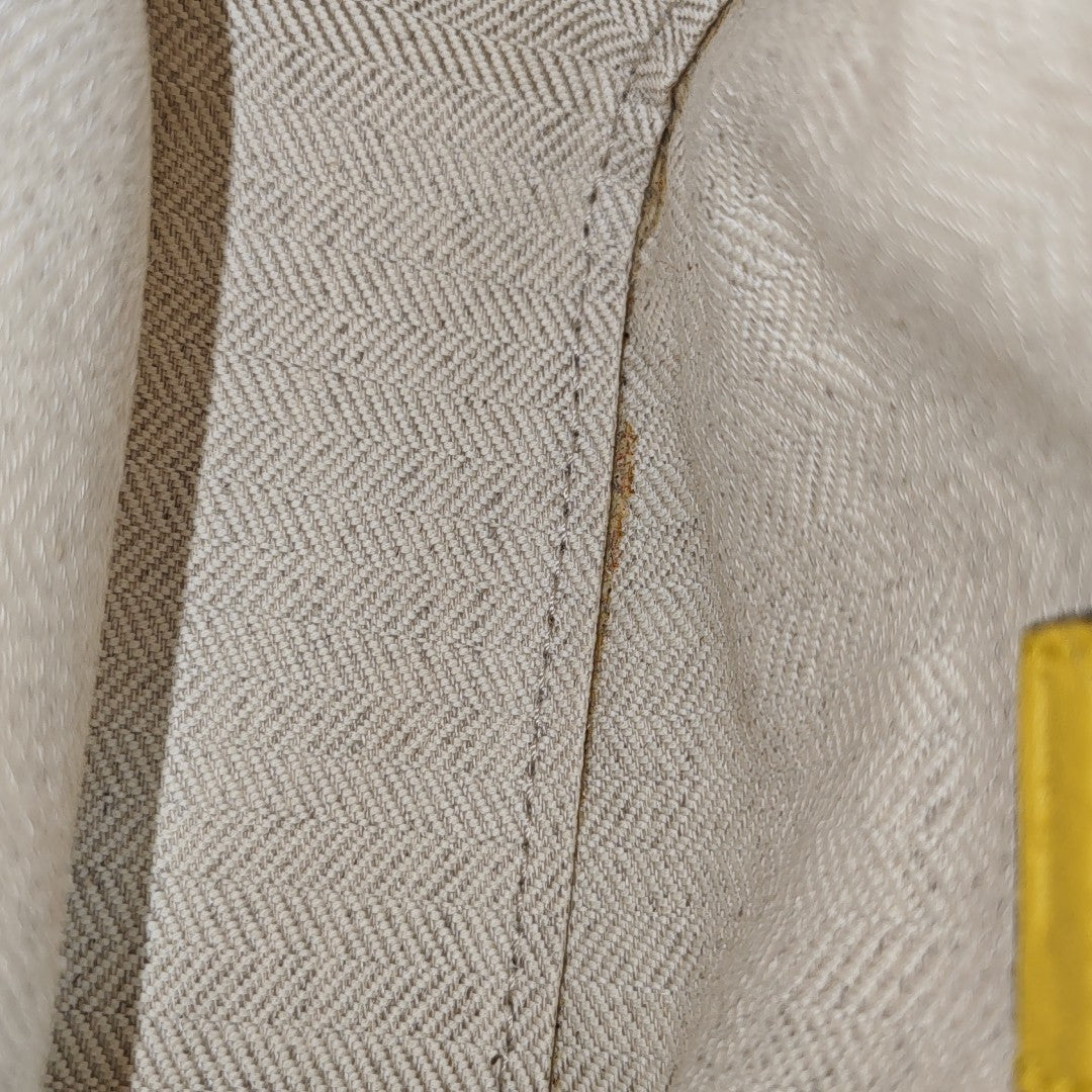 Puzzle Calfskin Yellow
