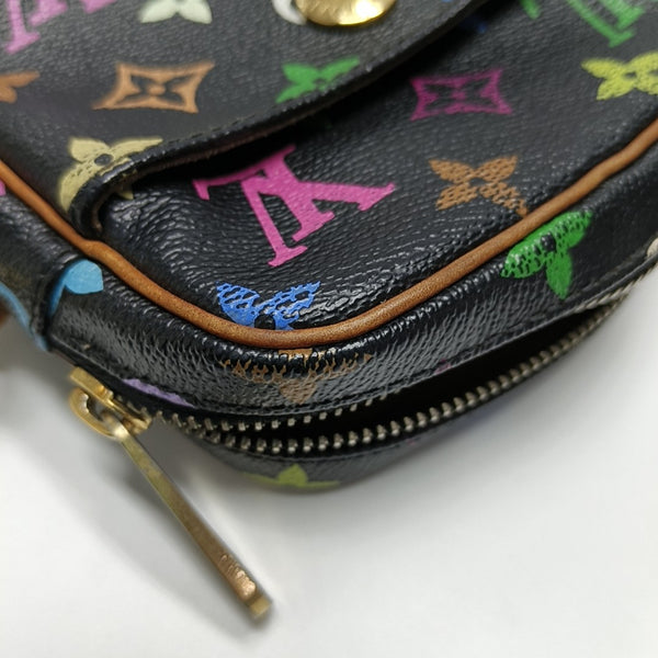 RIFT Monogram Coated Canvas Black