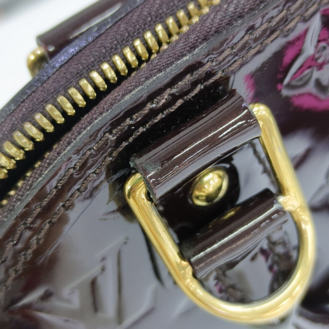 ALMA BB Monogram Calfskin Red