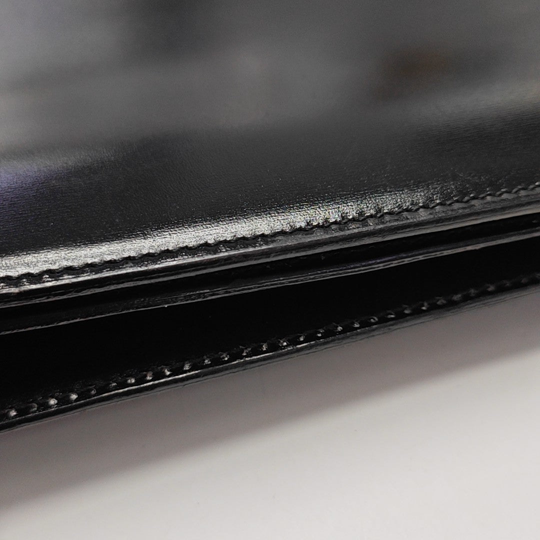 Calfskin Clutch Black